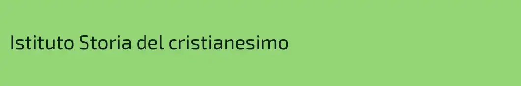 Istituto Storia del cristianesimo